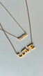 Load image into Gallery viewer, LOVE Diamond Pendant Necklace in 14k Yellow Gold
