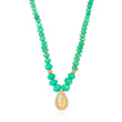 Load image into Gallery viewer, CHRYSOPHASE BEAD PERUVIAN AND ETHIOPIAN OPAL NECKLACE
