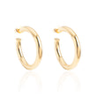 Load image into Gallery viewer, Small Chunky Hoop Earrings In 14K Gold
