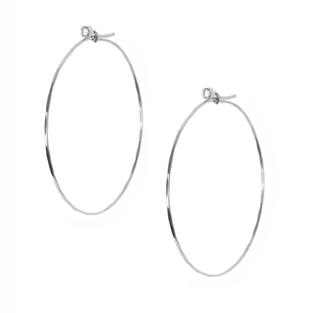 Jessica Hoops in While Gold - Small