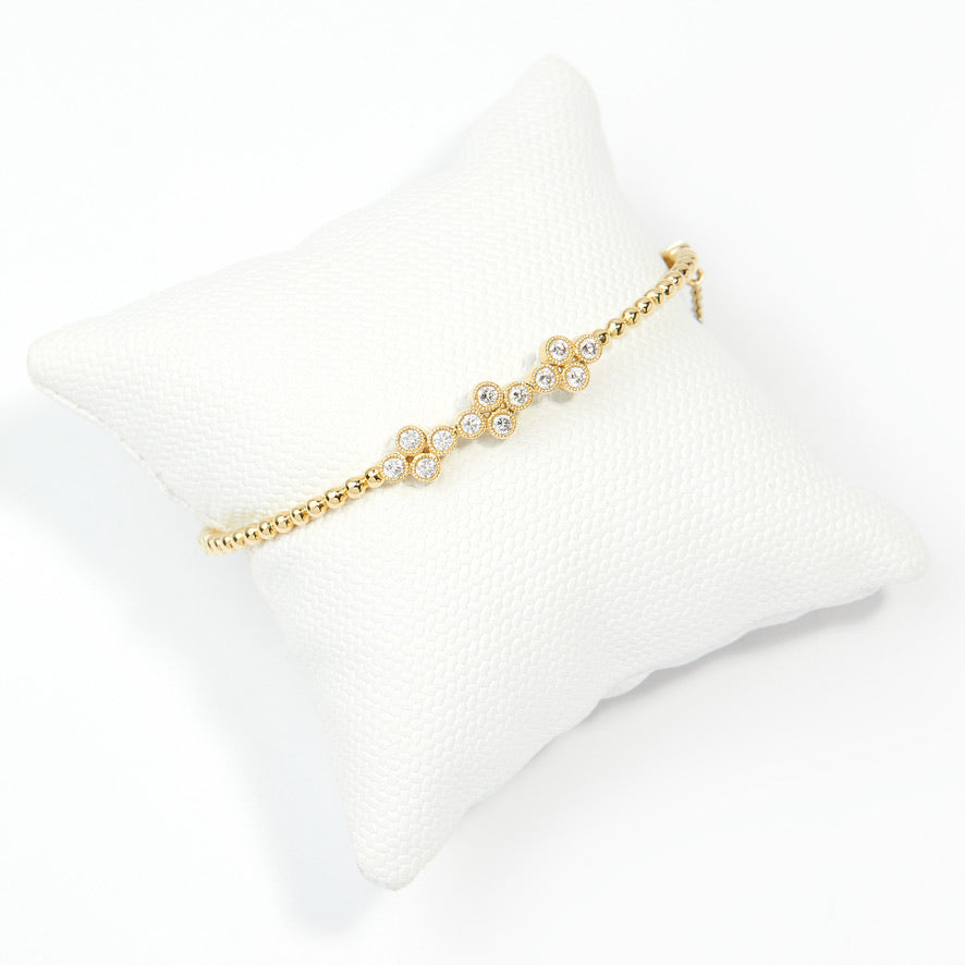 DIAMOND FLEURETTE BANGLE