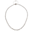 Load image into Gallery viewer, PLATINUM ONE OF A KING VINTAGE CUT DIAMOND RIVIERE LARIAT
