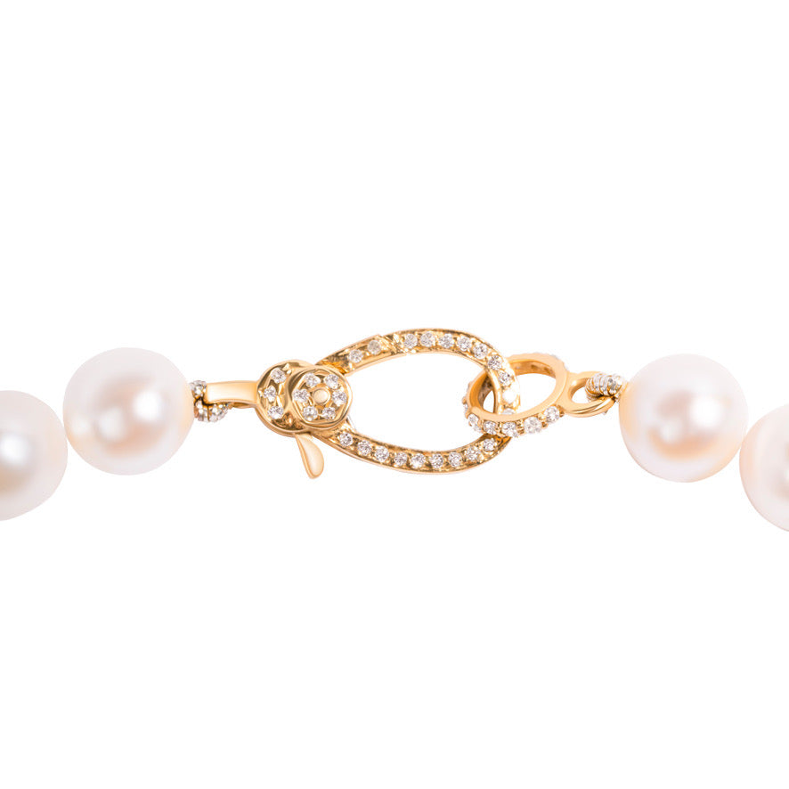 White Akoya Pearl Choker