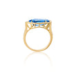 Load image into Gallery viewer, BLUE TOPAZ KITE RING
