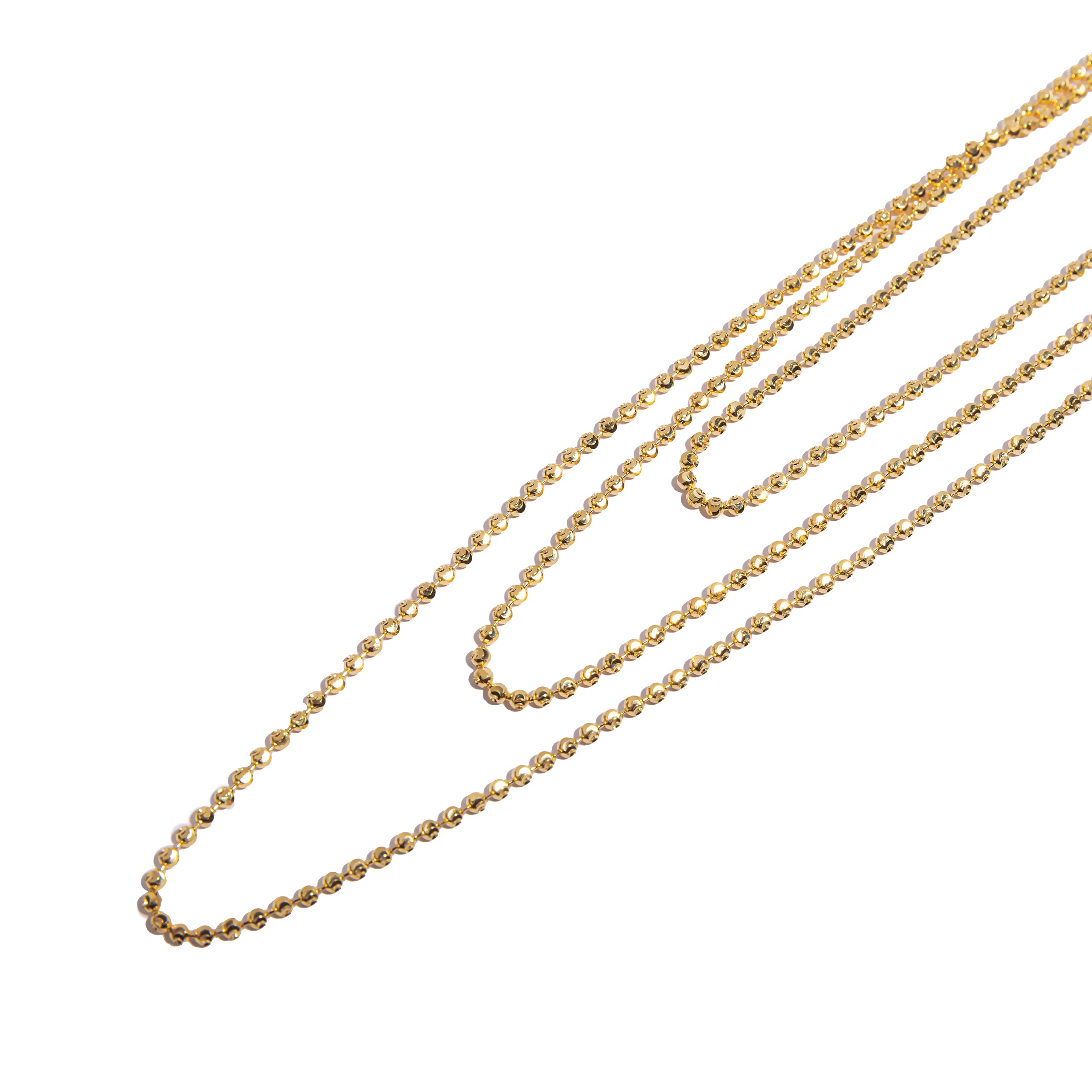 Diamond Cut Solid Superwoman Chain