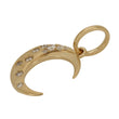 Load image into Gallery viewer, Diamond Moon Pendant in 14k Gold
