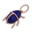 Load image into Gallery viewer, Lapis Diamond Bug Pendant

