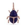 Load image into Gallery viewer, Lapis Diamond Bug Pendant
