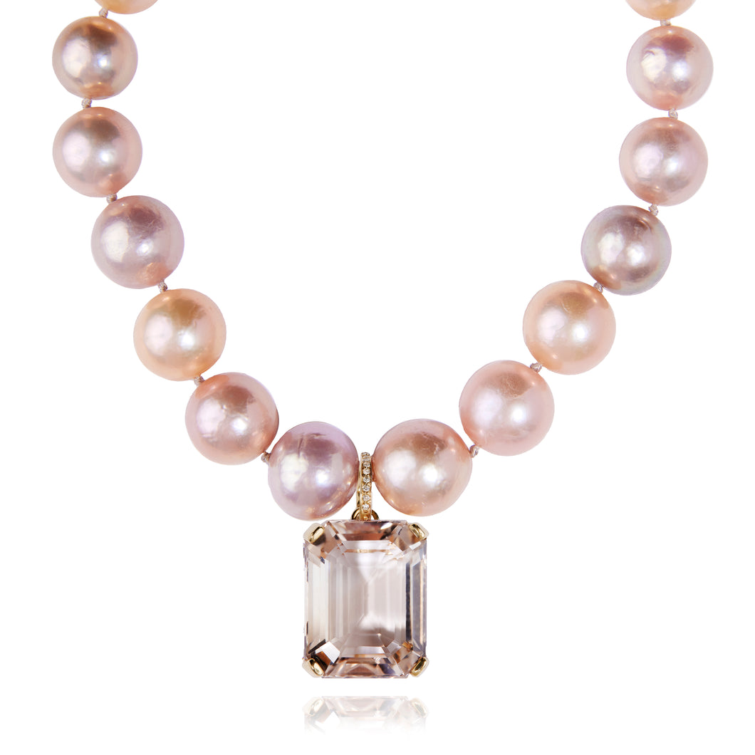 Freshwater Blush Pearl Necklace