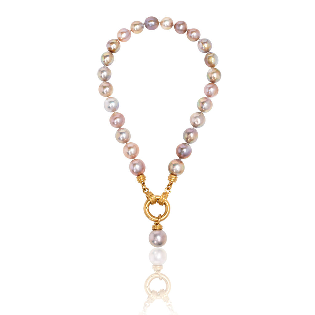 Extra Large Blush Nucleus Pearl Necklace
