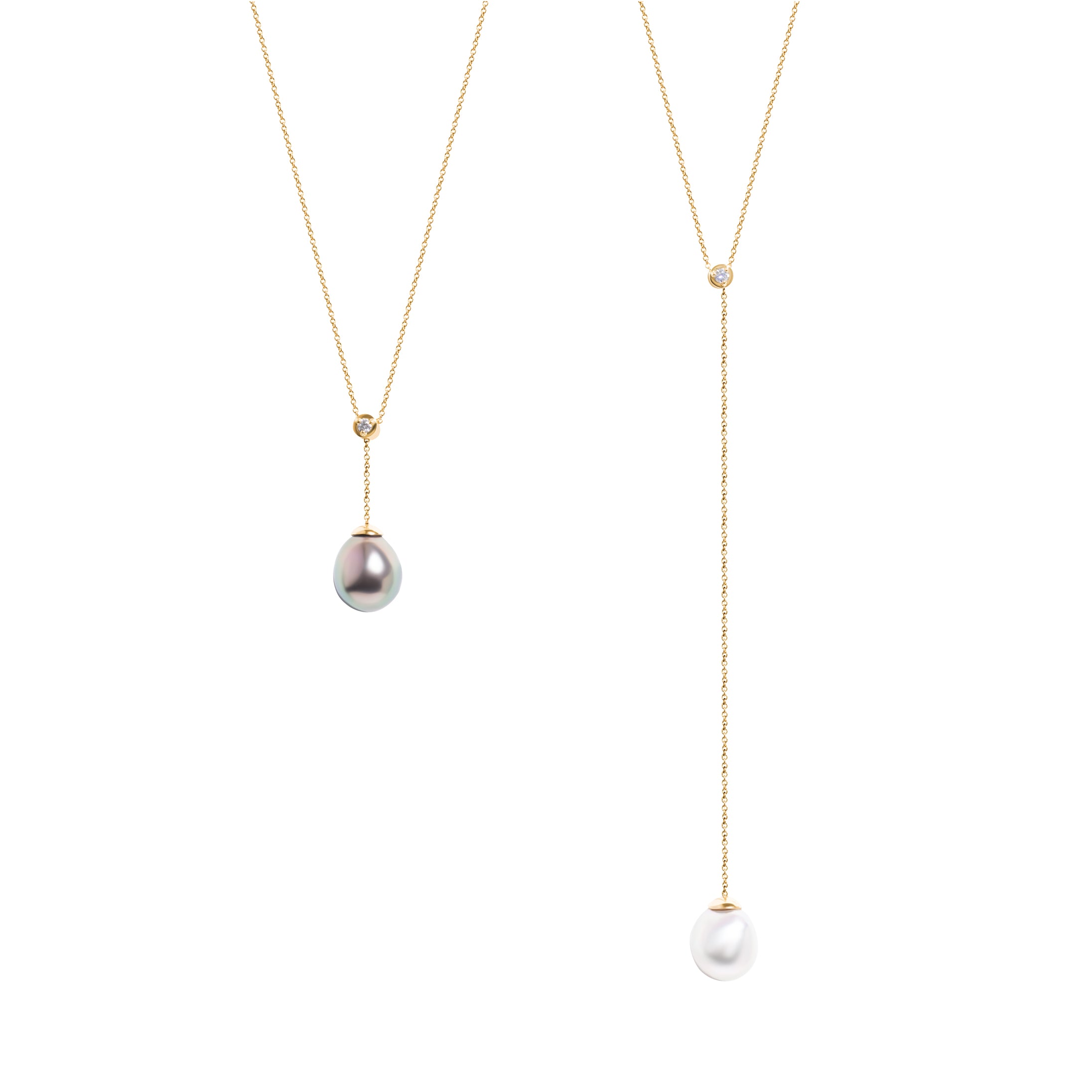 Everything Diamond Pearl Lariat