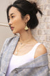 Load image into Gallery viewer, 18k YG Matte Diamond Kite Earrings

