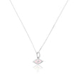Load image into Gallery viewer, SS Mini Diamond Evil Eye Necklace
