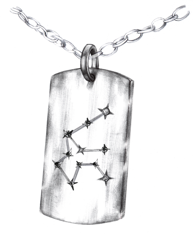 Galaxy Constellation ID Tag