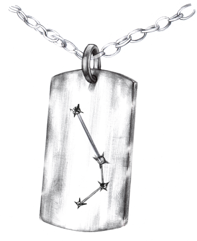 Galaxy Constellation ID Tag