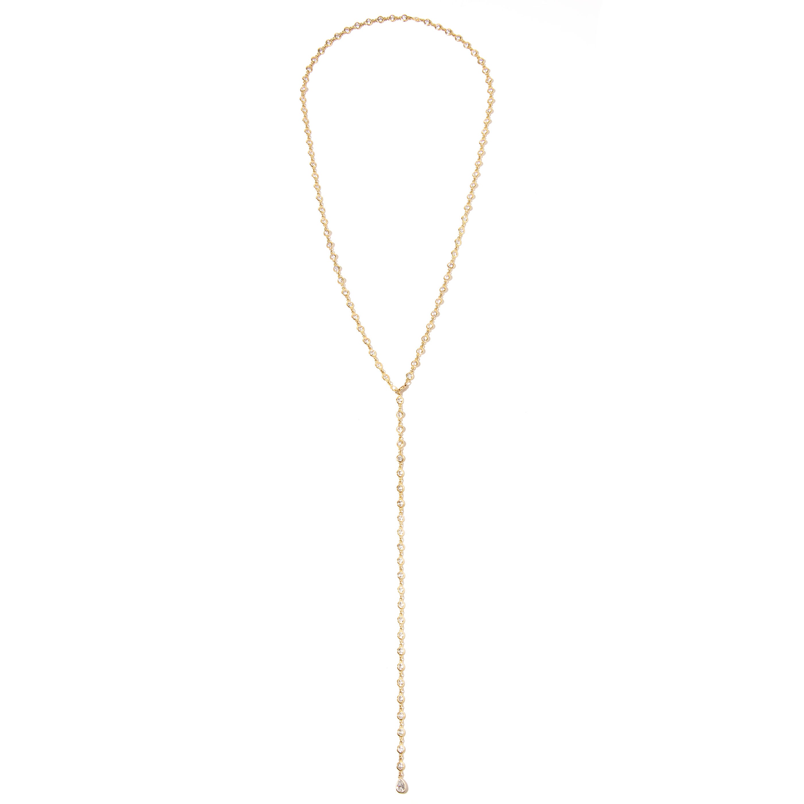White Sapphire Lariat