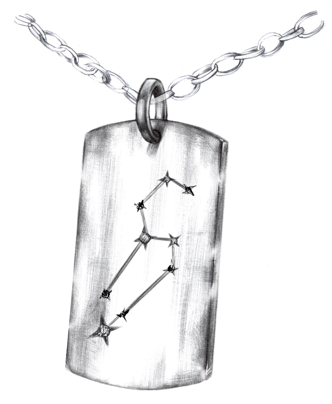 Galaxy Constellation ID Tag