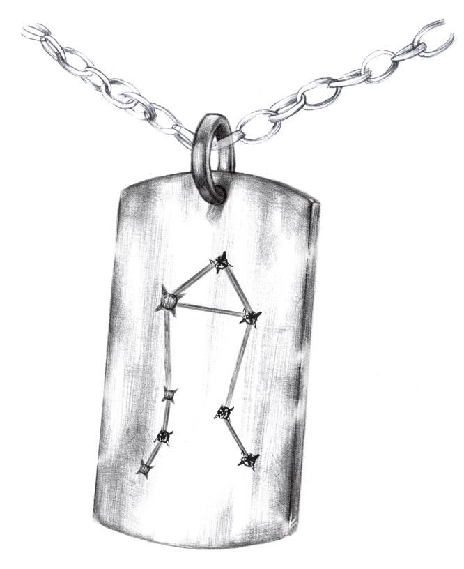 Galaxy Constellation ID Tag