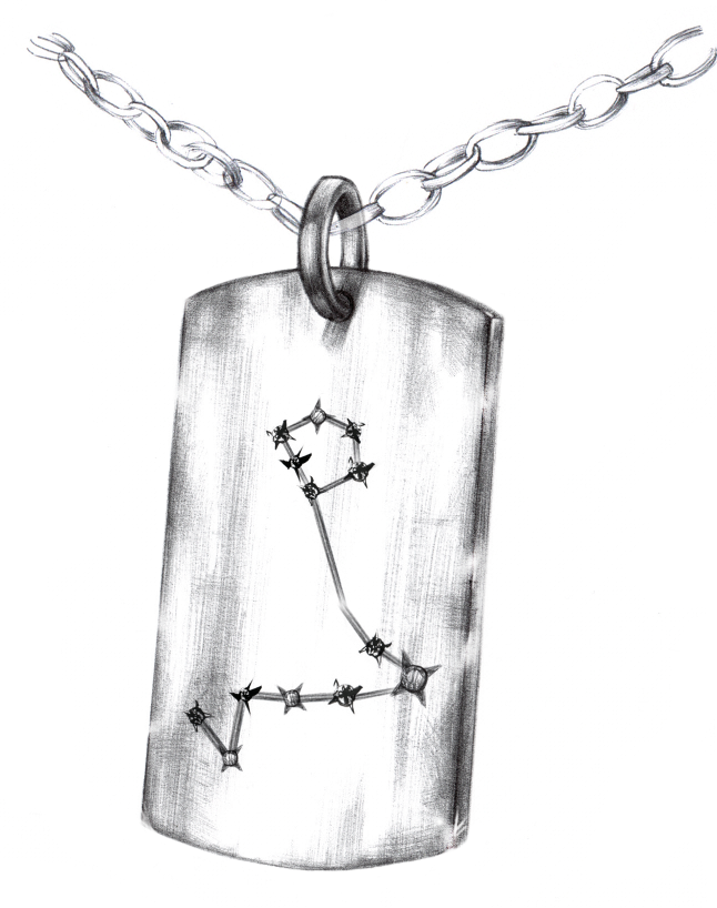 Galaxy Constellation ID Tag