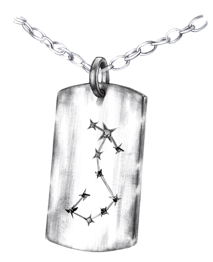 Galaxy Constellation ID Tag