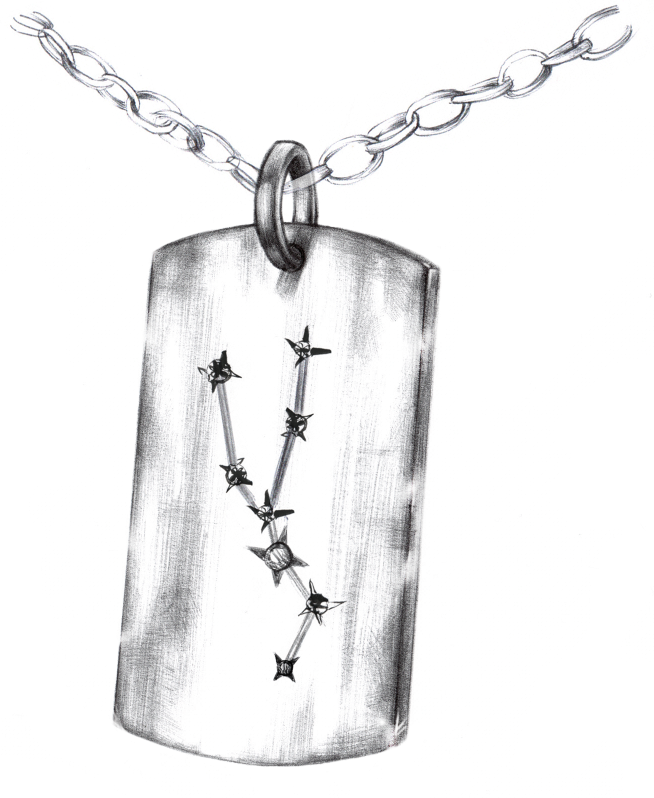 Galaxy Constellation ID Tag