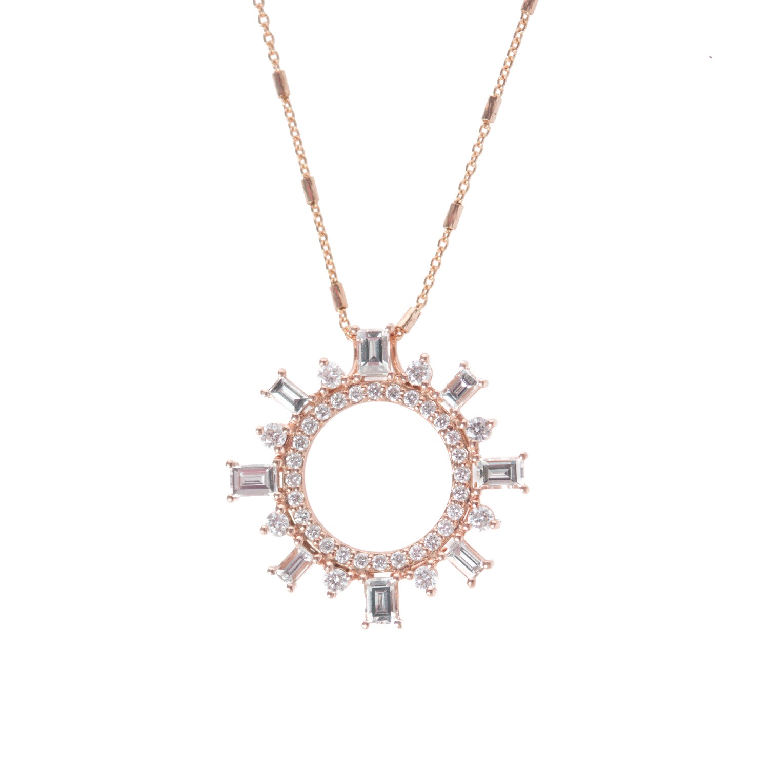 Baguette Diamond Shipsweel Compass