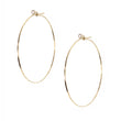 Load image into Gallery viewer, Jessica Hoops in Yellow Gold - Small
